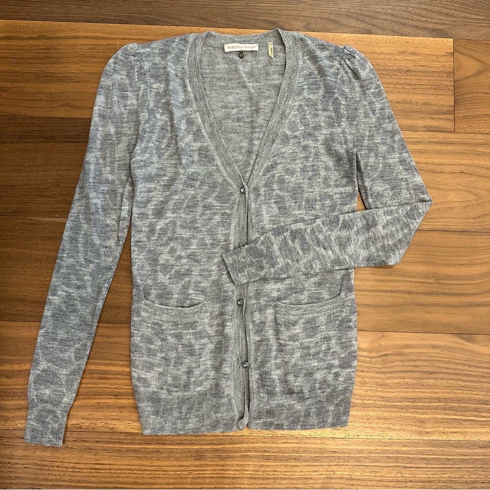 REBECCA TAYLOR CARDIGAN SWEATER